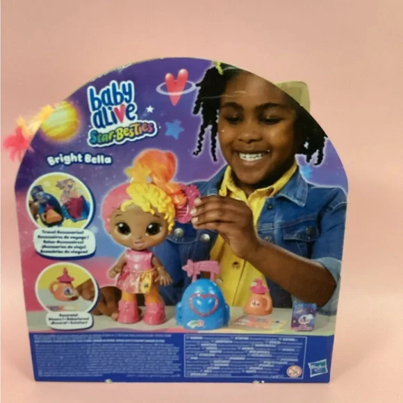 Baby Alive Star Besties Doll - Pink and Yellow - Picture 4 of 5